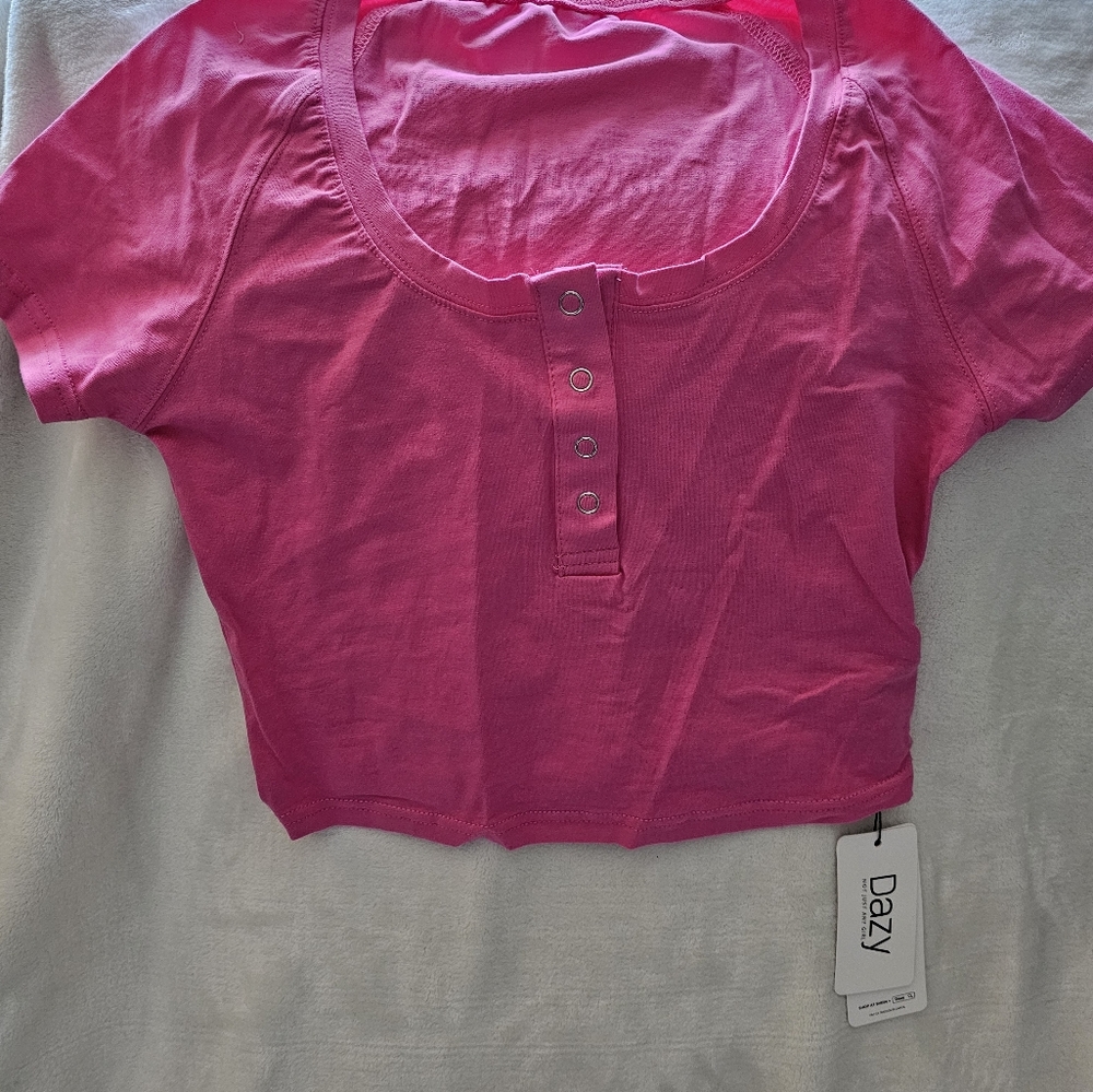 Pink crop.top